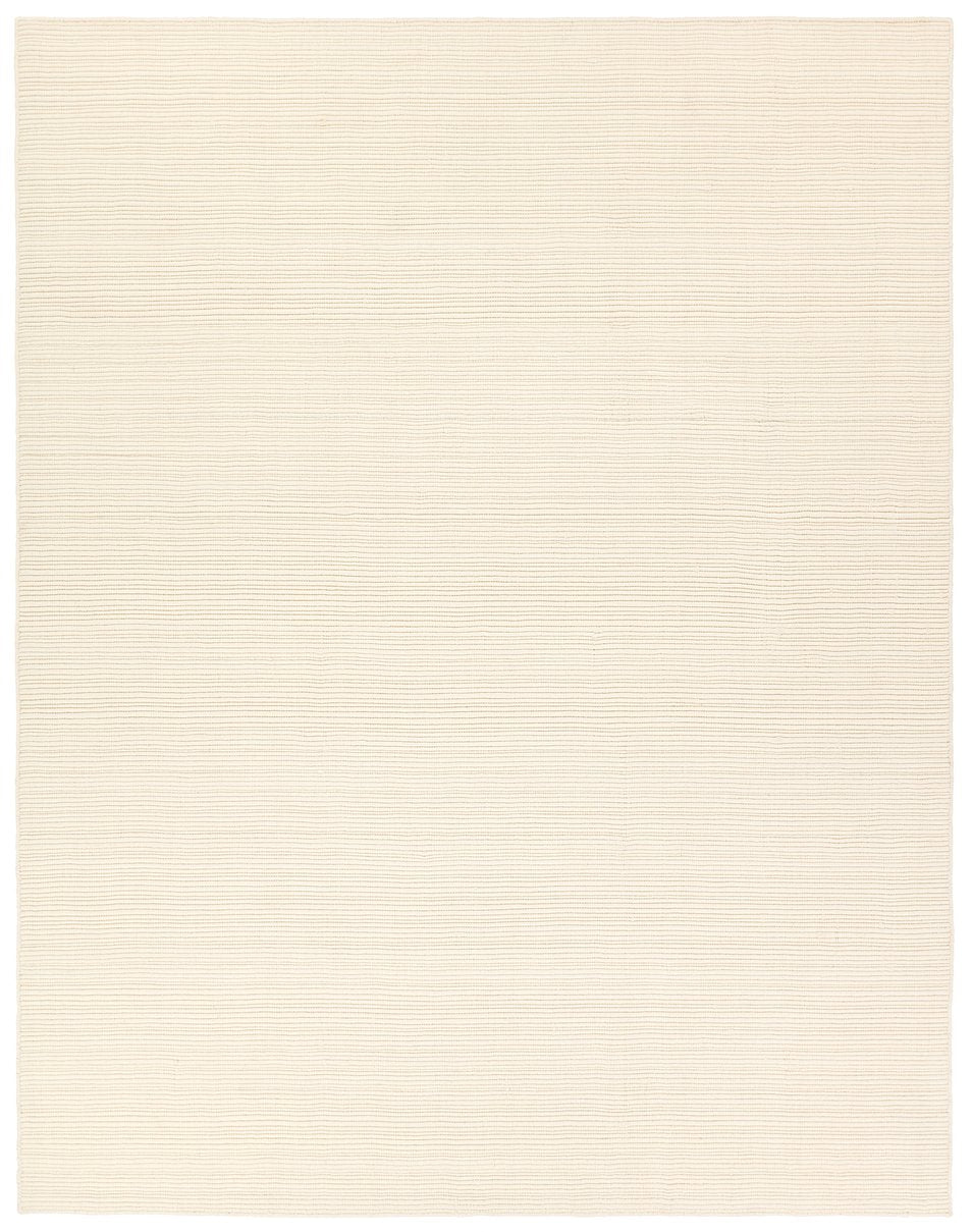 Jaipur Living Tepore Venue Tep01 Handwoven Handmade 100% Wool Solids Solid Indoor Rug Ivory 100% Wool, 100% Cotton Rug160086