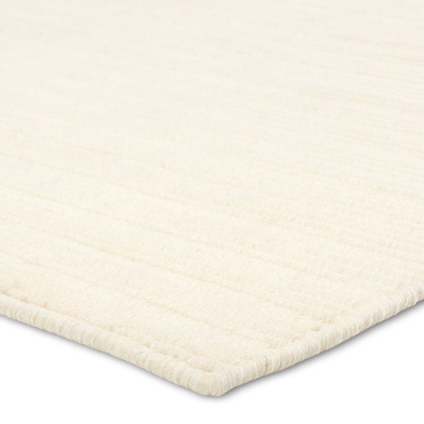 Jaipur Living Tepore Venue Tep01 Handwoven Handmade 100% Wool Solids Solid Indoor Rug Ivory 100% Wool, 100% Cotton Rug160086
