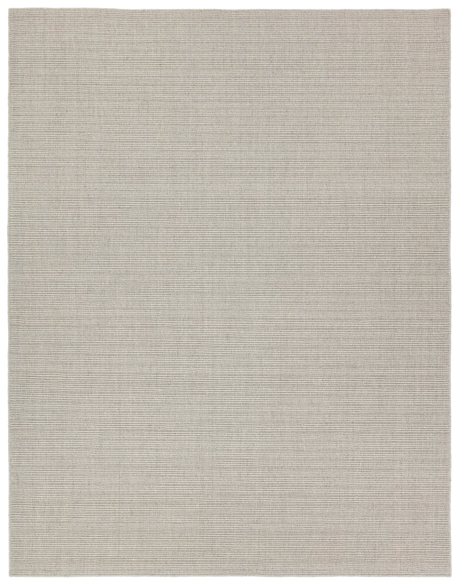 Jaipur Living Tepore Venue Tep02 Handwoven Handmade 100% Wool Solids Solid Indoor Rug Gray 100% Wool, 100% Cotton Rug160090