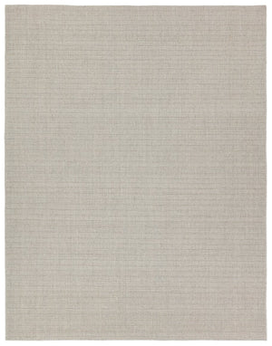 Jaipur Living Tepore Venue Tep02 Handwoven Handmade 100% Wool Solids Solid Indoor Rug Gray 100% Wool, 100% Cotton Rug160090