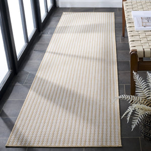 Safavieh Terrace Power Loomed Polypropylene Runner Rug for Entryways and Hallways Beige 2'-3" x 8'-0" TER802B-28
