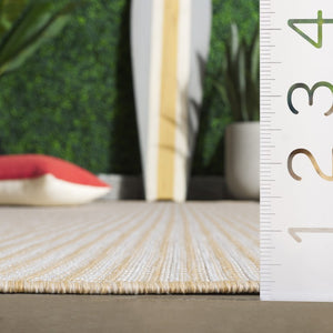 Safavieh Terrace Power Loomed Polypropylene Runner Rug for Entryways and Hallways Beige 2'-3" x 8'-0" TER802B-28