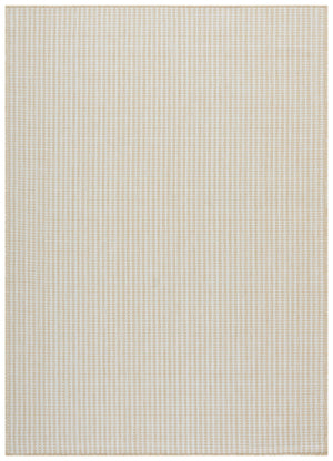 Safavieh Terrace Beige Ivory Small Rectangle Rug – Durable Power-Loomed Polypropylene, Low-Profile, Fade-Resistant For Indoors & Outdoors (4X6) 4'-0" x 6'-0" TER802B-4