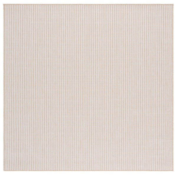 Safavieh Terrace Neutral Beige Ivory Geometric Indoor/Outdoor Rug — Low-Profile Polypropylene, Durable Style 5'-3" x 7'-6" TER802B-5