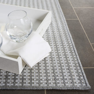 Safavieh Terrace Power Loomed Polypropylene Runner Rug for Entryways and Hallways Gray 2'-3" x 8'-0" TER802F-28