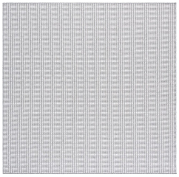 Safavieh Terrace Power Loomed Polypropylene Runner Rug for Entryways and Hallways Gray 6'-7" x 6'-7" Square TER802F-7SQ