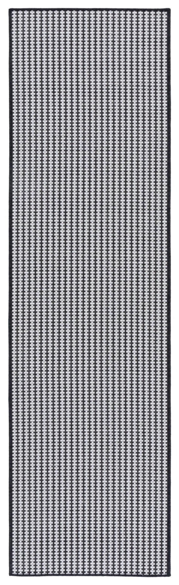 Safavieh Terrace Modern Black And White Geometric Dot Area Rug — Durable Low-Pile Indoor/Outdoor Accent Rug 5'-3" x 7'-6" TER802Z-5