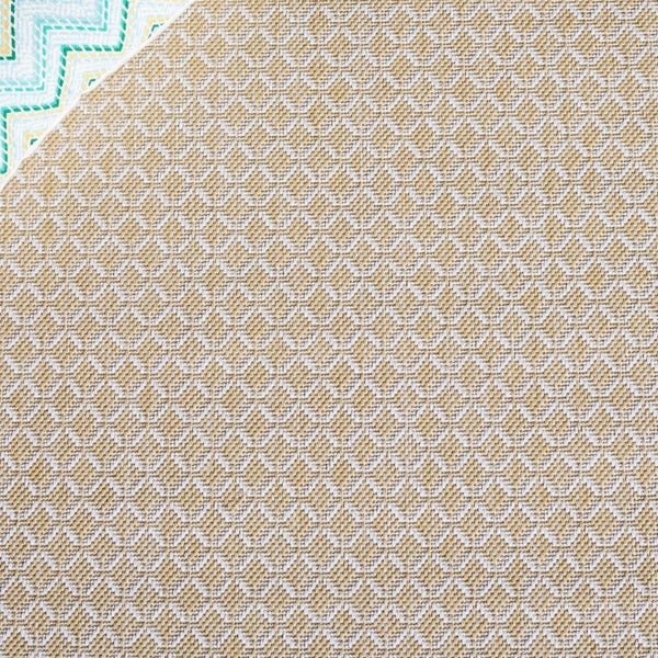 Safavieh Terrace Geometric Runner Rug Power Loomed Polypropylene for Indoor Outdoor Hallways TER804B-28