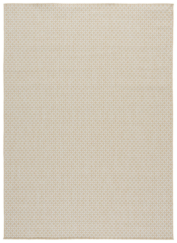 Safavieh Terrace Beige And Ivory Trellis Rug — Durable Polypropylene Power-Loomed For Indoor/Outdoor Style 8'-0" x 10'-0" TER804B-8