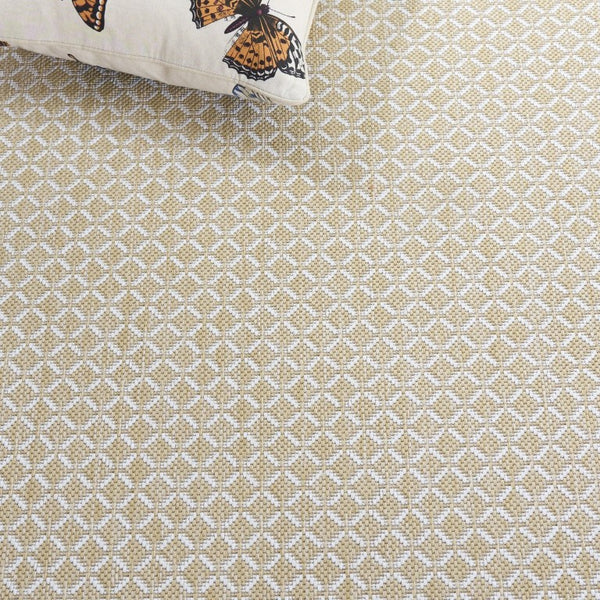 Safavieh Terrace Power Loomed Geometric Polypropylene Rug Turkish Crafted Indoor Outdoor Square TER804B-7SQ