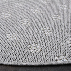 Safavieh Terrace Round Polypropylene Outdoor Indoor Rug Geometric Contemporary Low Pile Turkey TER804F-7R