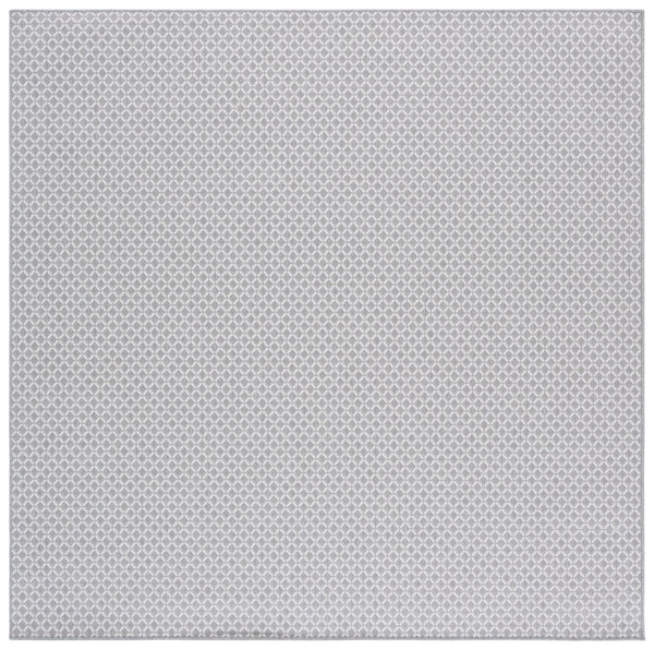 Safavieh Terrace Grey Ivory Rug With Modern Geometric Design, Low-Profile Durable Polypropylene For Indoors Outdoors 5'-3" x 7'-6" TER804F-5