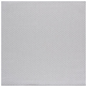 Safavieh Terrace Modern Grey & Ivory Power-Loomed Rug From Turkey — Low-Profile Geometric, Durable Fade-Resistant 4'-0" x 6'-0" TER804F-4
