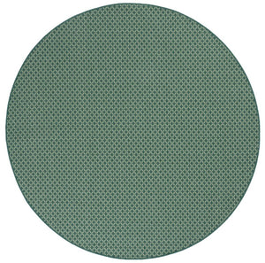 Safavieh Terrace Bold Geometric Round Rug Power Loomed Polypropylene for Patio or Dining TER804Y-7R