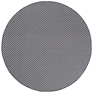 Safavieh Terrace Bold Geometric Round Polypropylene Rug for Indoor Outdoor Living Spaces TER804Z-7R