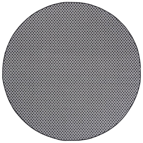 Safavieh Terrace Bold Geometric Round Polypropylene Rug for Indoor Outdoor Living Spaces TER804Z-7R