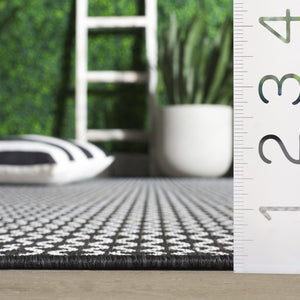 Safavieh Terrace Geometric Honeycomb Polypropylene Rug Indoor Outdoor Modern Statement Piece TER804Z-7SQ