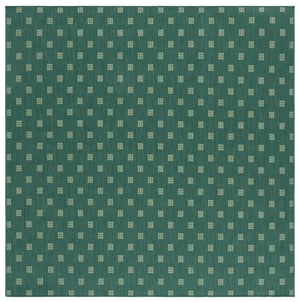 Safavieh Terrace Power-Loomed Outdoor/Indoor Rug In Dual Green Grid — Fade & Stain Resistant Modern Style 5'-3" x 7'-6" TER806Y-5