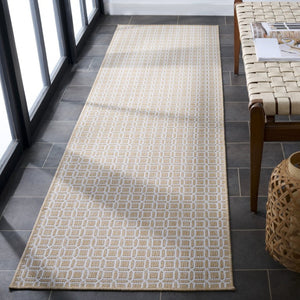 Safavieh Terrace Geometric Lattice Polypropylene Runner Rug for Indoor Outdoor Hallway Use TER808B-28