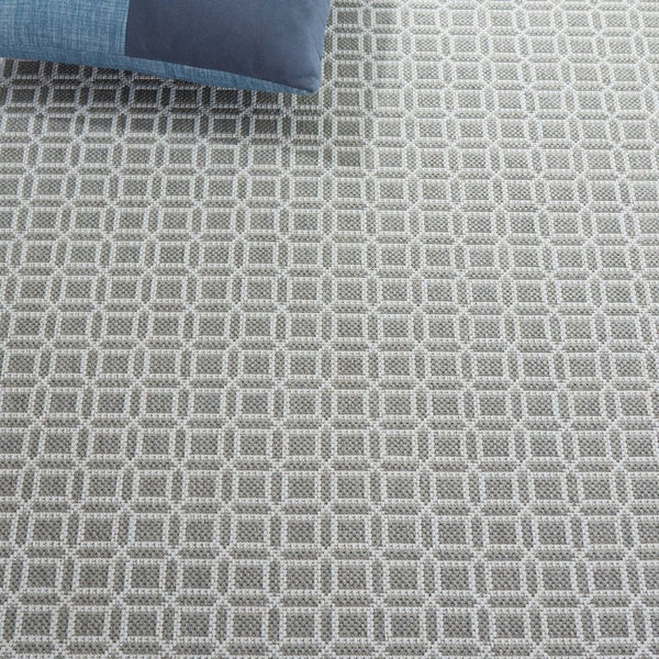 Safavieh Terrace Geometric Indoor Outdoor Area Rug Power Loomed Polypropylene for Modern Living TER808F-7SQ