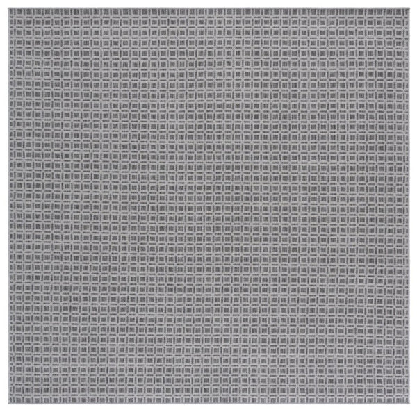 Safavieh Terrace Polypropylene Geometric Square Rug Power Loomed for Indoor Outdoor Patios TER808H-7SQ