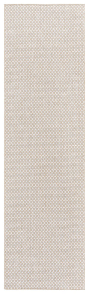 Safavieh Terrace Power-Loomed Polypropylene Runner Rug with Geometric Pattern for Hallways Beige 2'-3" x 8'-0" TER810B-28