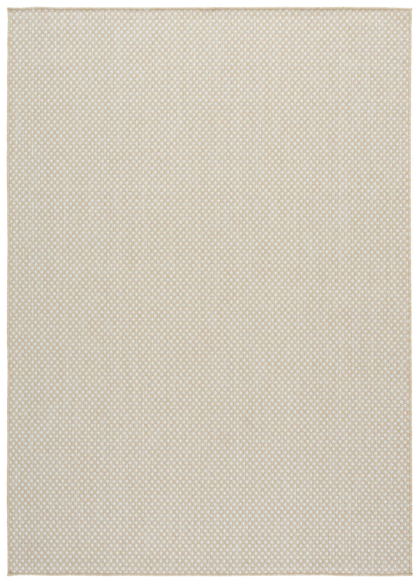Safavieh Terrace Beige Ivory Area Rug 8X10 Low Pile Power-Loomed Polypropylene — Durable, Stain-Resistant Elegance 8'-0" x 10'-0" TER810B-8