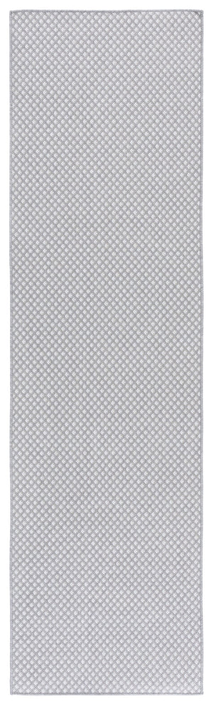 Safavieh Terrace Low-Profile Grey Ivory Area Rug — Power-Loomed Durability, Subtle Geometric Texture For Living Spaces 5'-3" x 7'-6" TER810F-5