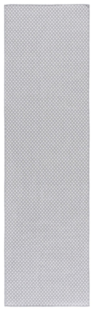 Safavieh Terrace Power-Loomed Polypropylene Runner Rug with Geometric Pattern for Hallways Gray 2'-3" x 8'-0" TER810F-28