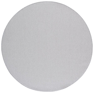 Safavieh Terrace Modern Grey Ivory Area Rug — Low-Profile Power-Loomed Polypropylene With Durable Backing 4'-0" x 6'-0" TER810F-4