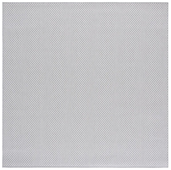 Safavieh Terrace Power-Loomed Polypropylene Runner Rug with Geometric Pattern for Hallways Gray 6'-7" x 6'-7" Square TER810F-7SQ