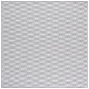 Safavieh Terrace Modern Grey Ivory Area Rug — Low-Profile Power-Loomed Polypropylene With Durable Backing 4'-0" x 6'-0" TER810F-4