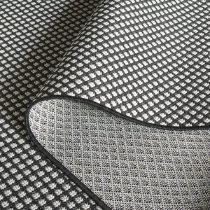Safavieh Terrace Modern Black And White Geometric Area Rug — Durable Polypropylene, Fade & Stain Resistant Elegance 5'-3" x 7'-6" TER810Z-5