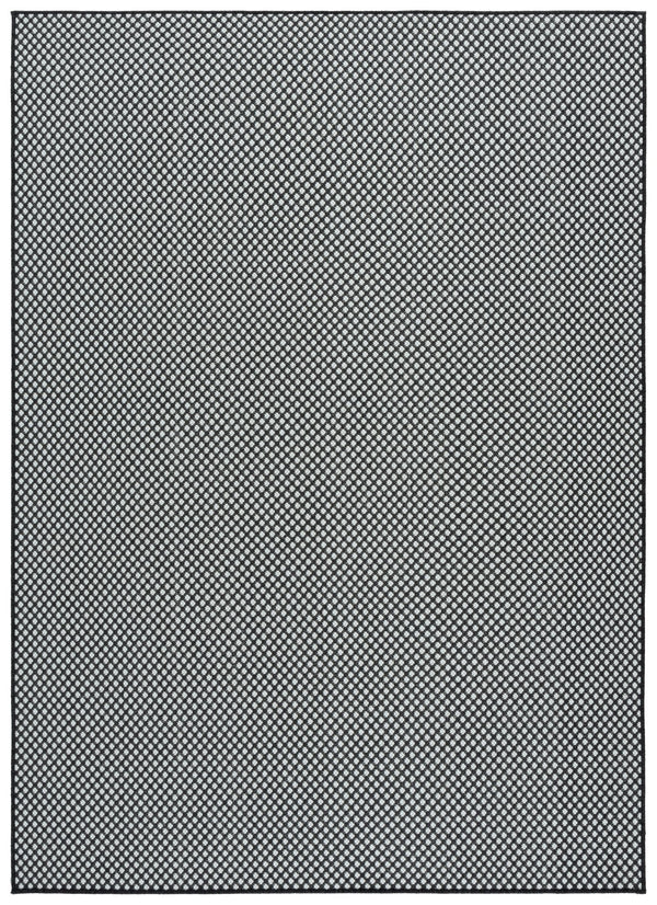 Safavieh Terrace Modern Black And White Geometric Area Rug — Durable Polypropylene, Fade & Stain Resistant Elegance 5'-3" x 7'-6" TER810Z-5