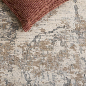 Safavieh Tiffany Hand Knotted Oriental Area Rug in Soft Grey Beige for Living Rooms TFN212A