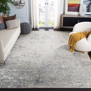 Safavieh Tiffany Hand-Knotted Silver Accent Rug 1'X1'6" – Wool-Cotton-Viscose Blend, Soft Durable Minimalist Style TFN612A-0116