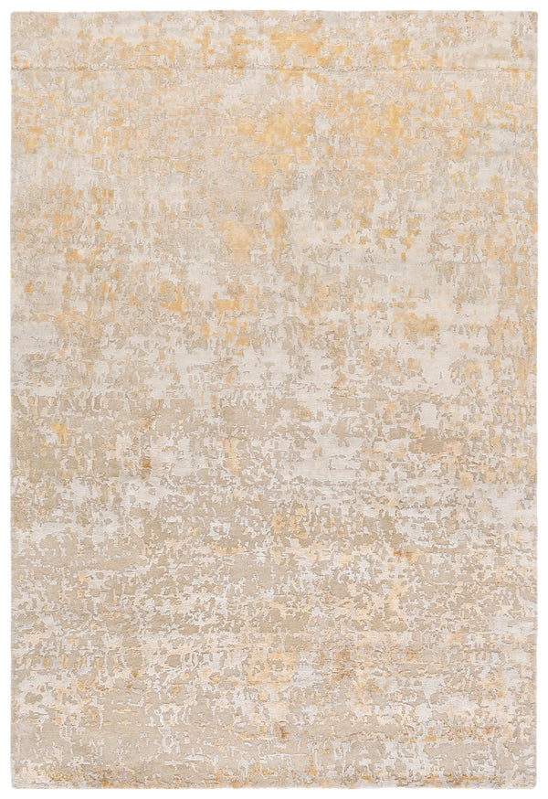 Safavieh Tiffany Hand-Knotted Beige Grey Accent Rug 12X18, 60% Wool Low-Profile 3/8" Pile For Entryway Layering TFN612B-0116
