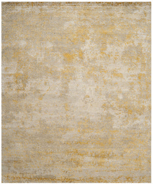 Safavieh Tiffany Hand-Knotted Beige Grey Accent Rug 12X18, 60% Wool Low-Profile 3/8" Pile For Entryway Layering TFN612B-0116