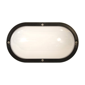 Thomas Lighting Port Outdoor Wall Sconce Polycarbonate Shade Oil Rubbed Bronze Modern Entryway Light 4.25 inches TG500171