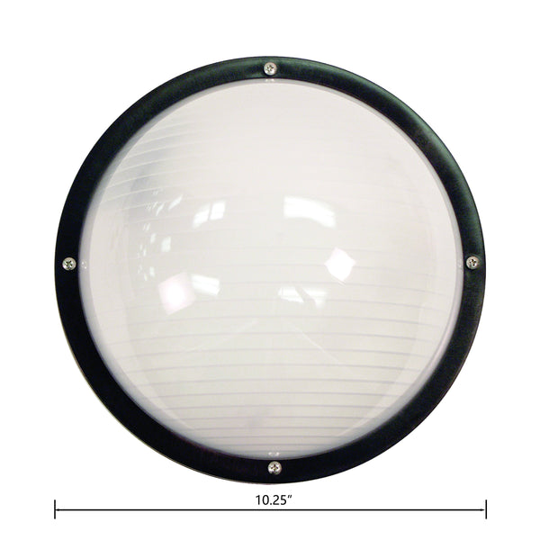 Thomas Lighting Port Outdoor Wall Sconce Polycarbonate Shade Oil Rubbed Bronze Modern Entryway Light 5 inches TG550171