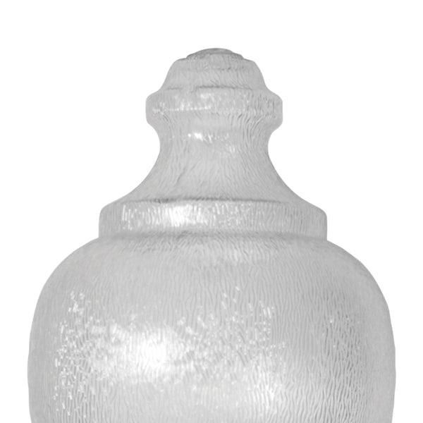 Thomas Lighting Etch Outdoor Post Light with Etched Glass Shade White Metal Wet Rated Fixture TG620176