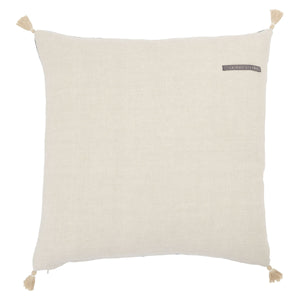 Jaipur Living Jaipur Living Linen Pillow Cover with Tribal Embroidery and Tassel Accents for Any Room PLC102364