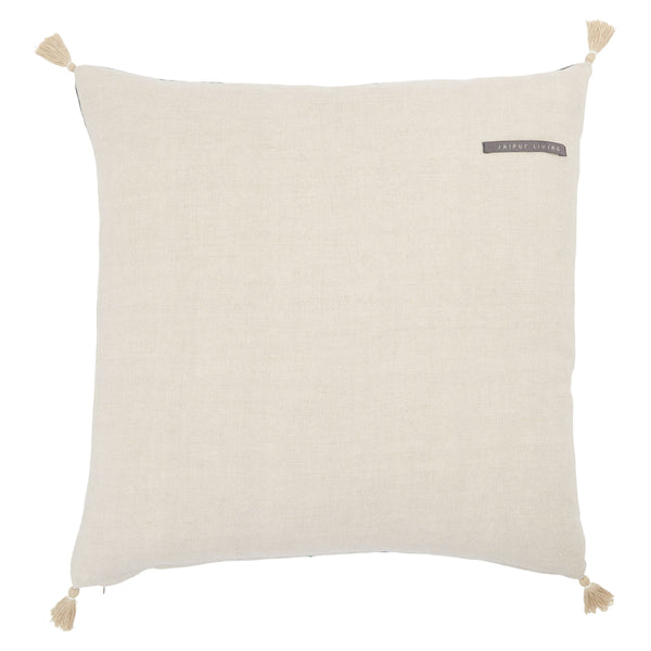 Jaipur Living Jaipur Living Linen Pillow Cover with Tribal Embroidery and Tassel Accents for Any Room PLC102364