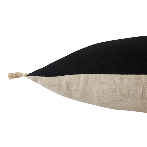 Jaipur Living Jaipur Living Linen Pillow Cover with Tribal Embroidery and Tassel Accents for Any Room PLC102364