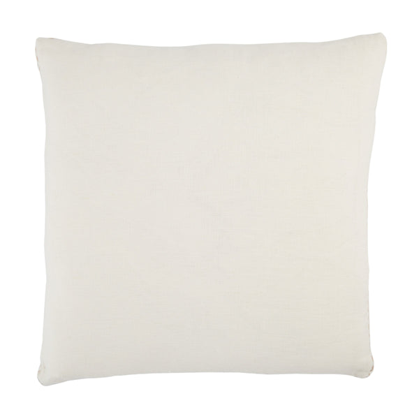 Jaipur Living Jaipur Living Seti Linen Pillow Cover Tribal Border Washed Finish Global Decor Accent Ivory PLC102367