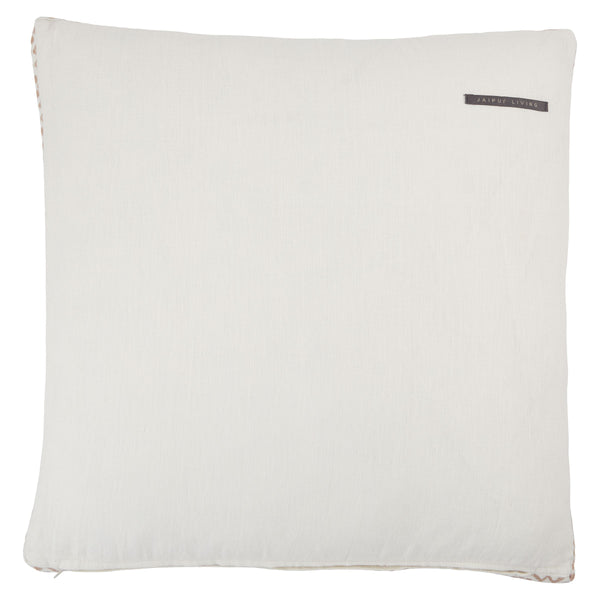 Jaipur Living Jaipur Living Seti Linen Pillow Cover Tribal Border Washed Finish Global Decor Accent Ivory PLC102367