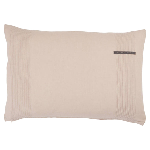 Jaipur Living Jaipur Living Rosario Linen Lumbar Pillow Cover with Pleated Front Panel Detail PLC102369