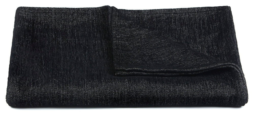 Chandra Rugs Handcrafted Polyester Throw – Cozy Artisan Blanket For Stylish Home Decor & Ultimate Comfort Black Polyester,Cotton Th-lul51611
