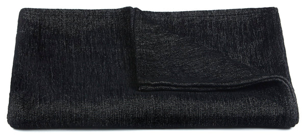 Chandra Rugs Handcrafted Polyester Throw – Cozy Artisan Blanket For Stylish Home Decor & Ultimate Comfort Black Polyester,Cotton Th-lul51611
