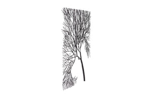 Phillips Collection Wire Tree Wall Art Sculpture - Modern Organic Design for Striking Home Decor & Gallery Walls Rectangular, Metal, Black TH100388